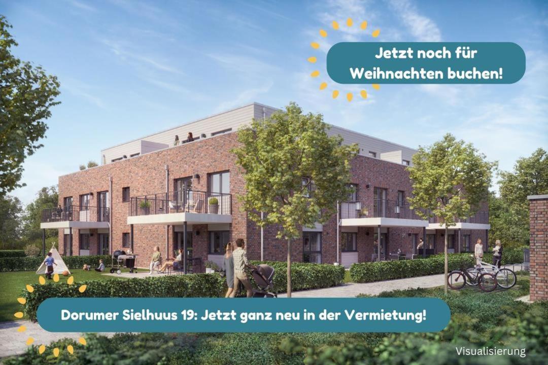 Dorumer Sielhuus 19 Mit Dachterrasse Und Sauna * Dorum